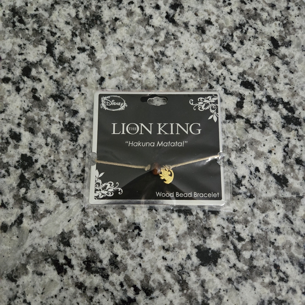 Disney The Lion King Wood Bead Bracelet